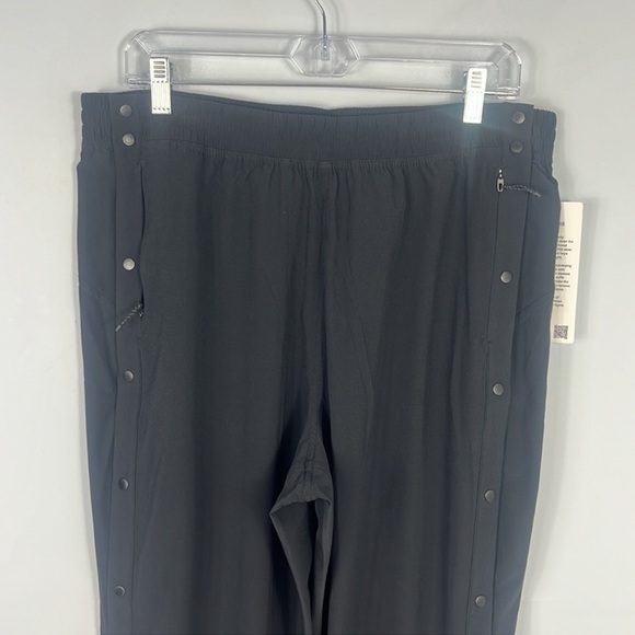 Lululemon Performance Pant Tearaway Mid Rise Track Pant Black Sz 8 NEW! - Picture 8 of 13